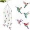 Diamond Painting Hummingbird Diamond Art Wind Chimes Crafts Kit for Garden Decor